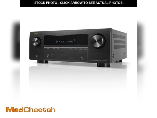 Lot 74-14358192 - Denon AVR-X3800H 9.4-Ch 8K UHD AVR Home Theater Stereo Receiver, (105W X 9) Built-in Bluetooth Wi-Fi...