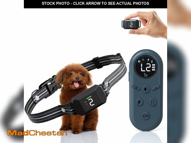Lot 74-14302249 - Small Shock Collar for Small &amp; Medium Dogs 5-100lbs, Dog Training Collar with Remote, Waterproof...