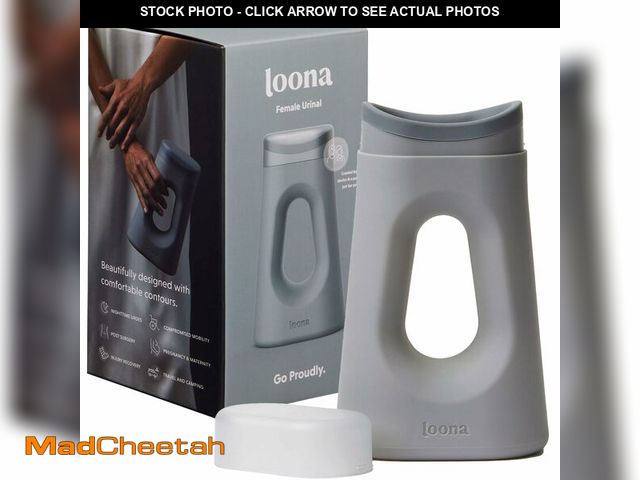Lot 74-14210904 - Loona Premium Female Urinal - Quiet, No Splash Design for Women - Ideal for Bedside, Travel, and Out...