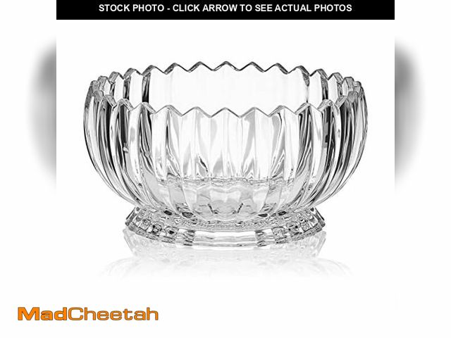 Lot 74-14270026 - Mikasa Estate Crystal Footed Bowl, 9 Inch - UNUSED