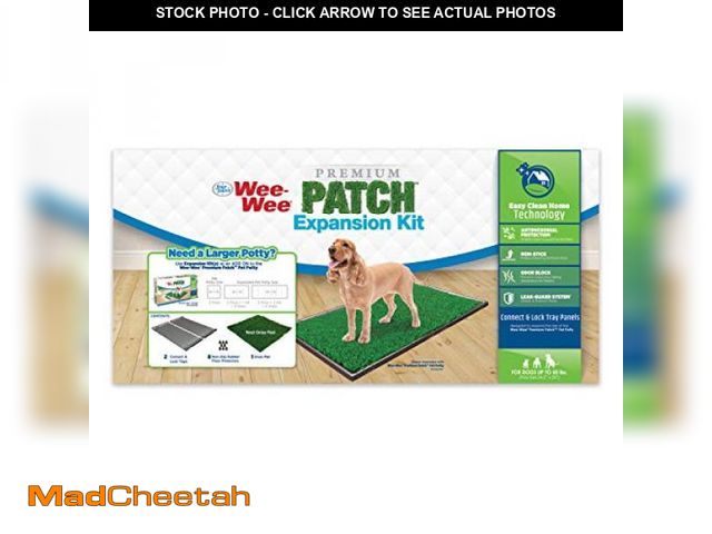 Lot 74-12367506 - Four Paws Wee-Wee Premium Patch Dog Housebreaking Potty Training Floor Protection System Expansion K...