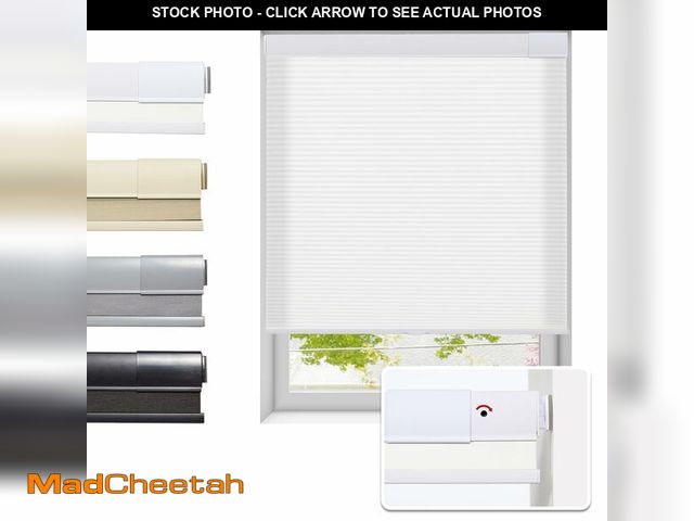 Lot 74-12785643 - Tonature No Drill Cellular Shades for Indoor Windows, Thermal Insulating &amp; Noise Reducing Honeyc...