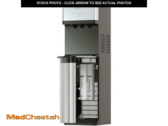 Lot 74-14202802 - Brio 520 UV Self-Cleaning Bottleless Water Cooler Dispenser, UL Certified | Built-in 2 Stage Filtrat...