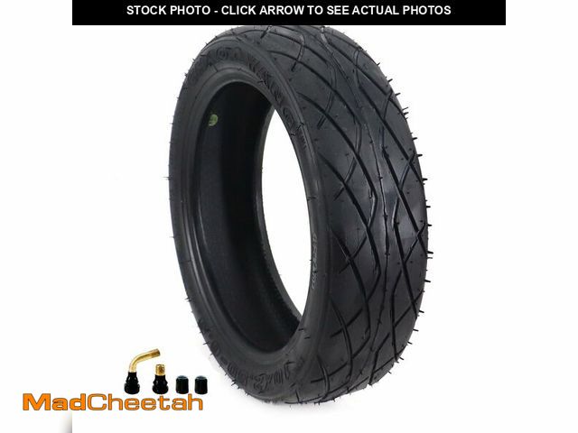 Lot 74-13468471 - 10x2.50-6.5 Tubeless Scooter Tire with Tire Air Valve For 10 inch Foldable Smart Portable Electric S...