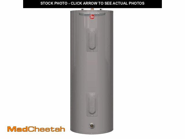 Lot 74-14292252 - Rheem Performance 30 Gal. Tall 4500-Watt Double Element Electric Water Heater with 6-Year Warranty -...