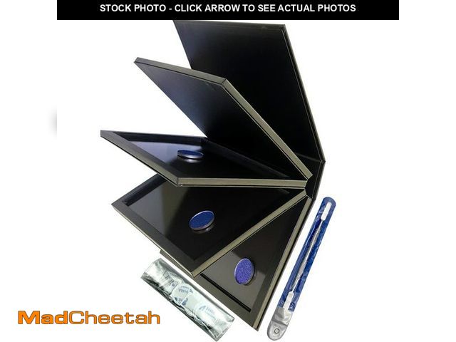 Lot 74-14153507 - SZDYM Strong 4 Layers Empty Magnetic Palette Book Palette+1pcs Makeup Depotting Spatula+50pcs Round ...
