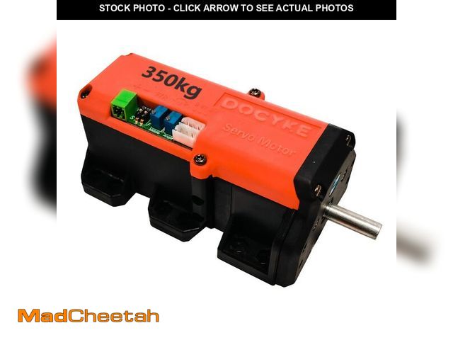 Lot 74-12435176 - DOCYKE 350kg High Torque RC Servo, 16V24V High Voltage Full Metal Gear Digital Servo (Control Angle ...