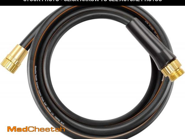 Lot 74-12216151 - Giraffe Tools Garden Hose 10ft x 5/8'', Short Water Hose Heavy Duty, Lightweight, Flexible Hybrid Ho...