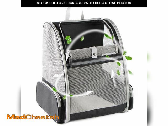 Lot 74-14302910 - Texsens Innovative Traveler Bubble Backpack Pet Carriers for Cats and Dogs (Black) - UNUSED