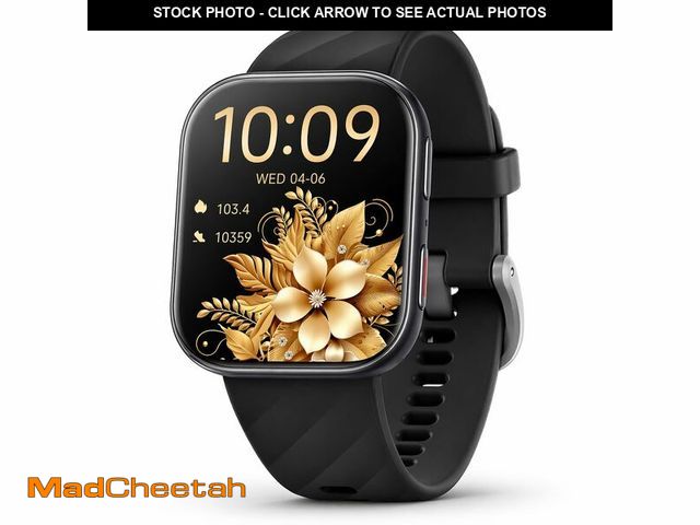 Lot 74-14429538 - MorePro Health Fitness Tracker (Make/Answer Call), 24/7 Heart Rate Monitor with Blood Pressure, Bloo...