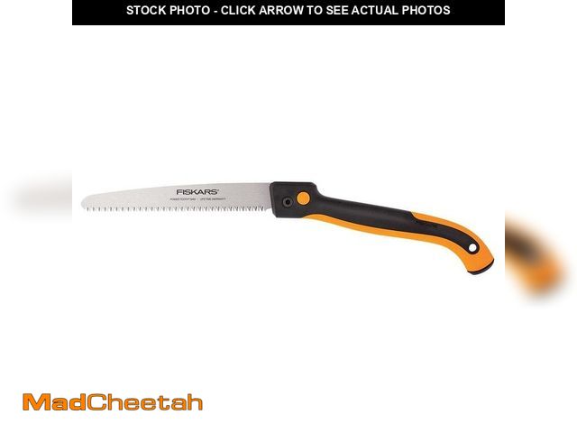 Lot 74-12921083 - *DIRTY* Fiskars Power Tooth Softgrip 10 in. Blade Pruning Saw *DIRTY*  - USED