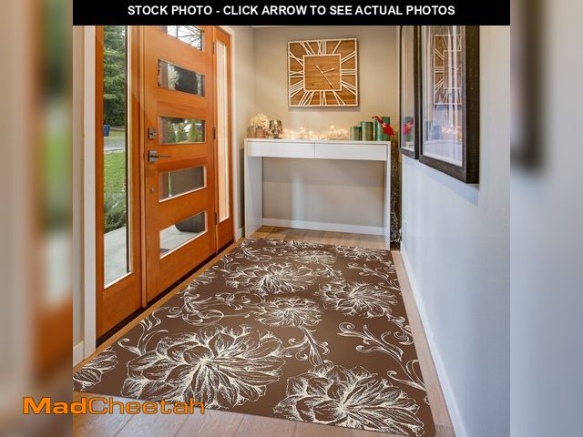 Lot 74-14146197 - Cosilyt 3Ãâ5 Feet Extra Large 1/10" Ultra Thin Front Door Mat Indoor Entryway Area Rug for Inside...