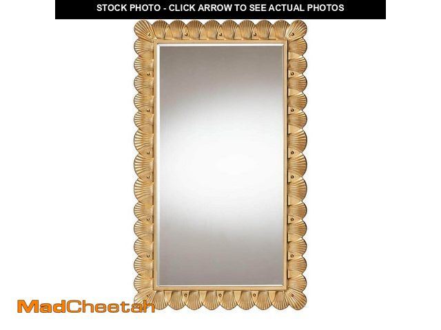 Lot 74-14275071 - Baxton Studio Vadim Antique Gold 24 in. W x 40 in. H Mirror - UNUSED