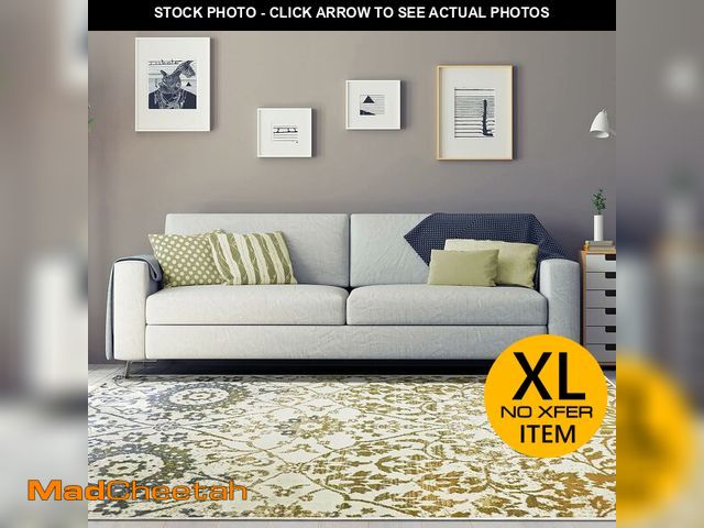 Lot 74-13070243 - Superior Indoor Area Rug, Jute Backed, Perfect for Entryway, Office, Living/Dining Room, Bedroom, Ki...