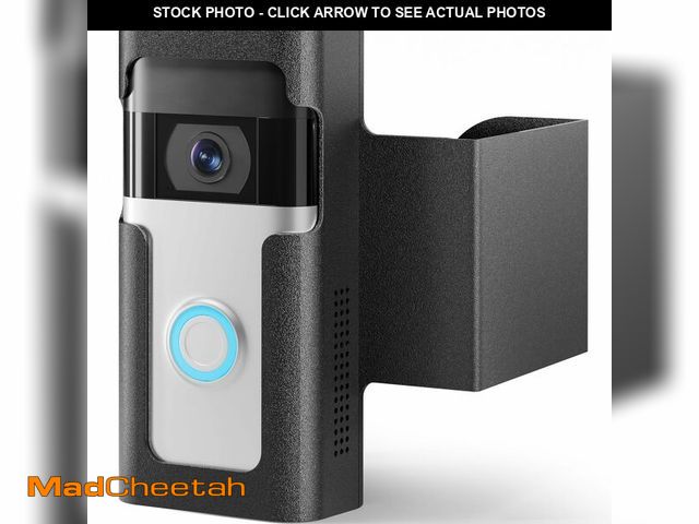 Lot 74-14206131 - Anti Theft Ring Doorbell Mount - Renter Friendly Ring Doorbell Holder for Apartment Door - All Metal...