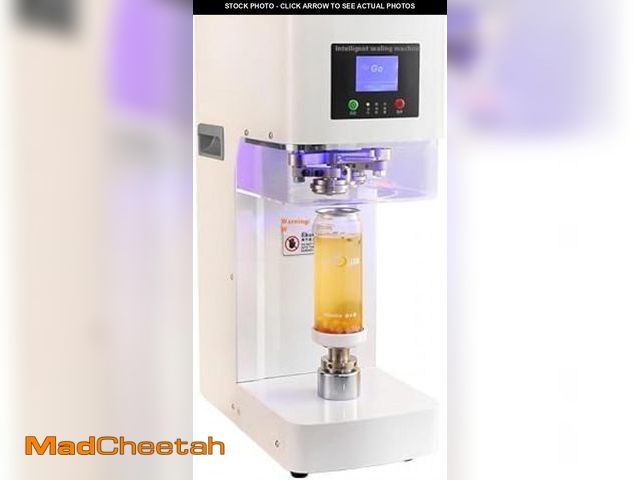 Lot 74-12393201 - Commercial Soda Can Sealer - 2.4-6.7 inch Height Adjustable, Automatic Can Sealer for Aluminum and P...