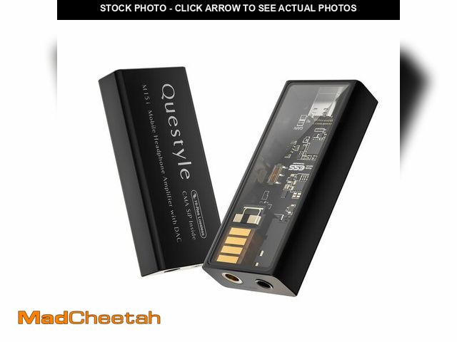 Lot 74-12845776 - Questyle M15i Headphone Amplifier [MFi Certified] Portable USB C DAC Amps with 4.4mm and 3.5mm Dual ...