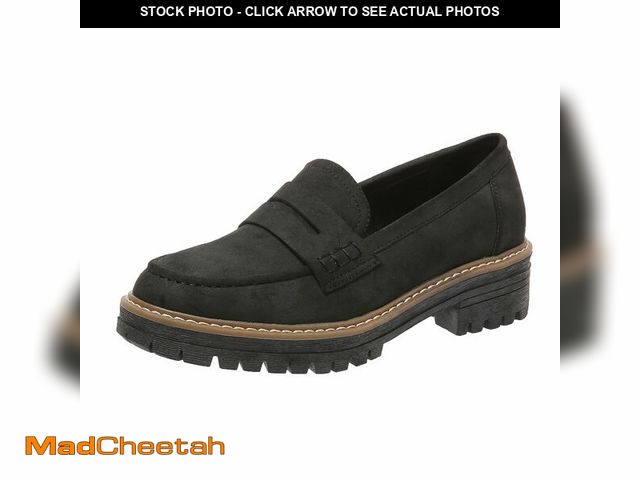 Lot 74-12707463 - Womens Loafers Shoes Platform Chunky Penny Loafer Lug Sole Comfortable Slip On Work Office Business ...