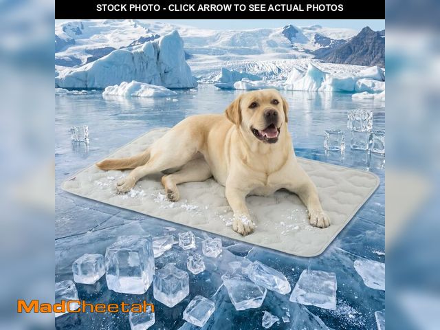 Lot 74-14210685 - LE SURE Dog Cooling Mat for Extra Large Dogs -Q-Max>0.5 XL Breathable Thin Cool Crate Pad with Ch...