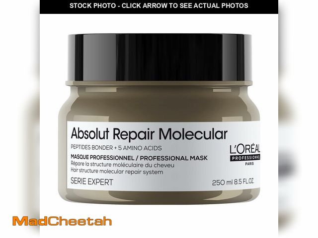 Lot 74-14299312 - L'OrÃÂ©al Professionnel Paris Absolut Repair Molecular Hair Mask - Bond Building &amp; Repair, For ...