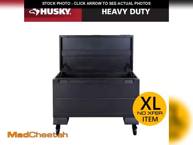 Lot 74-12545828 - Husky 48 in. W Folding Utility Locker Storage Box - UNUSED