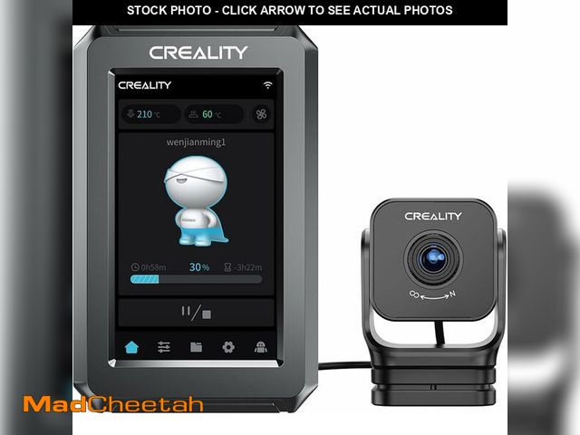 Lot 74-10899400 - Creality Nebula Pad + Camera Smart Kit, High Speed Printing Control Pad, Dual Core CPU 4.3 inch Touc...