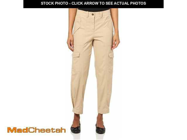 Lot 74-13213835 - Derek Lam 10 Crosby Women's Elian Pant, Safari, 0 - UNUSED