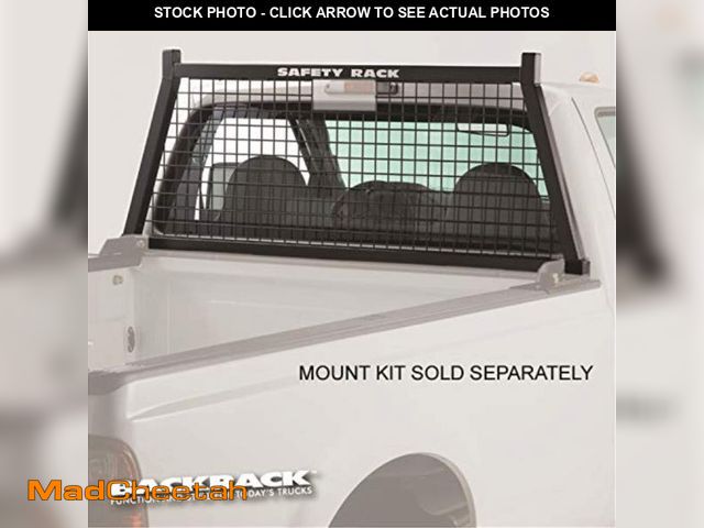 Lot 74-12488684 - RealTruck BACKRACK Half Safety Rack Frame Only | Black, No Drill | 148SM | 2001-2025 Chevrolet/GMC S...