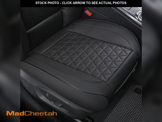 Lot 74-12304220 - Black Panther 1 Pair Front Seat Covers Luxury Faux Leather Bottom Seat Cushions, Anti-Slip and Wrap ...