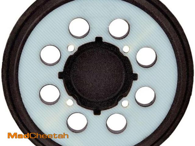 Lot 74-12390130 - DEWALT Hook And Loop Pad for Sanders, 5-Inch, 8-Hole (DWE64233) - UNUSED