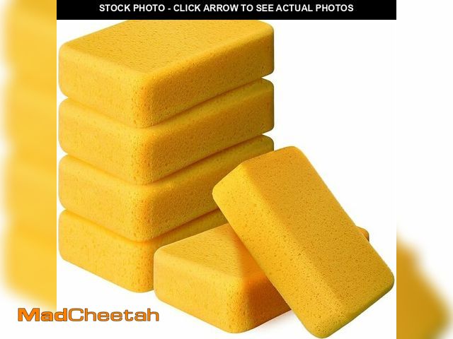 Lot 74-14329544 - pallet of Pro Square-Cut Grouting Sponge Size 6.75" 9(MUST PICK UP IN 7 DAYS!!!)  - UNUSED