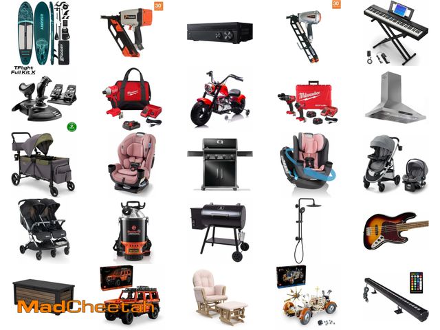 MadCheetah Holland - Overstock, Returns - Baby, Home, Tools & Home Improvement, Furniture, Health & Beauty, Electronics, Kitchen, Computers, Toys, Sports and More! - May 5, 2026