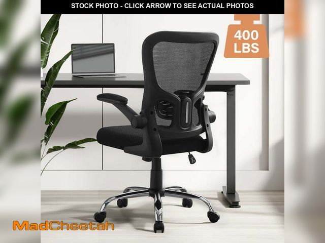 Lot 74-14352381 - JONPONY Big and Tall Office Chair 400LBS?Ergonomic Office Chair, Task Chair, Comfort Desk Chair with...
