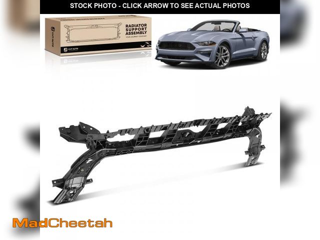 Lot 74-12140702 - (ONE SIDE IS CRACKED) YHTAUTO Upper Radiator Support Tie Bar Compatible with Ford Mustang 2018-2023,...