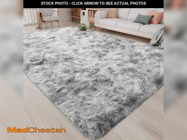 Lot 74-12421022 - CozyDesg 9ft X 12ft Area Rugs  Soft Fluffy Area Rugs Floor Mat Floor Rugs for Living Room Bedroom Mo...