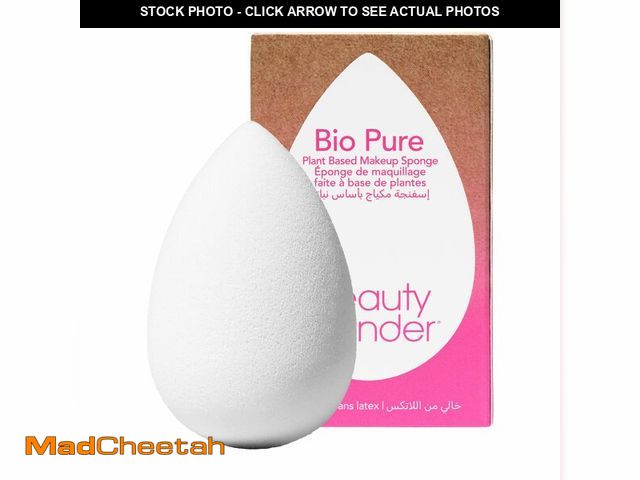 Lot 74-14423878 - Beautyblender Bio Pure Makeup Sponge | BioPlush Foam Made with 60% Plant-Based Materials | Super-Sof...