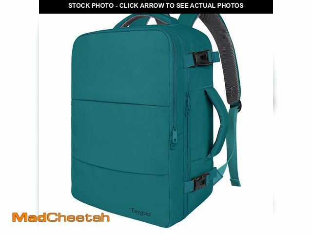 Lot 74-13575186 - Taygeer Carry on Backpack for Men Women, Luggage Laptop Backpack for Airplane Travel with Water Bott...