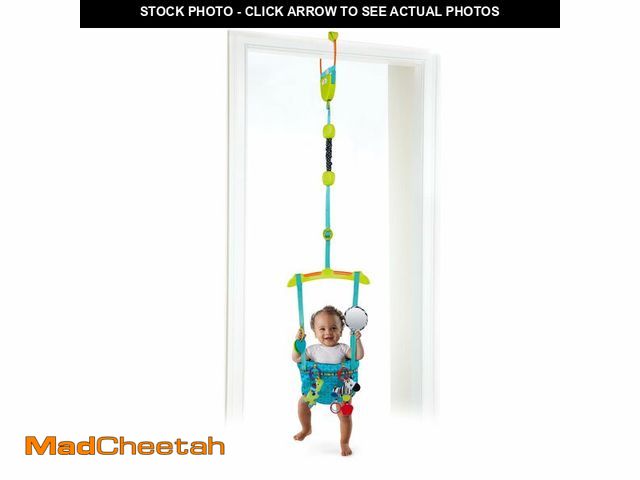 Lot 74-14277149 - Bright Starts Bounce 'n Spring Deluxe Door Jumper for Baby with Adjustable Strap, 6 Months and Up, M...