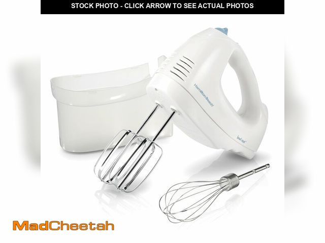 Lot 74-14355246 - Hamilton Beach 6-Speed Electric Hand Mixer With QuickBurst and Bowl Rest - USED