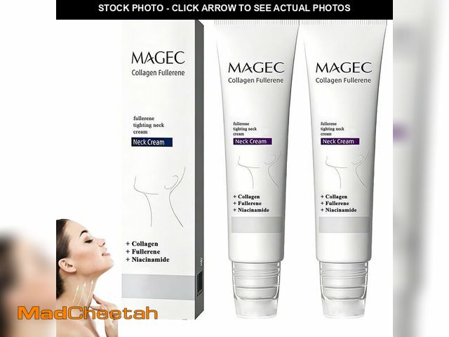 Lot 74-14336806 - Magec Cream Collageno, Magic Collagen Fullerene Neck Cream, Tighten and Lift Firming Neck Cream for ...