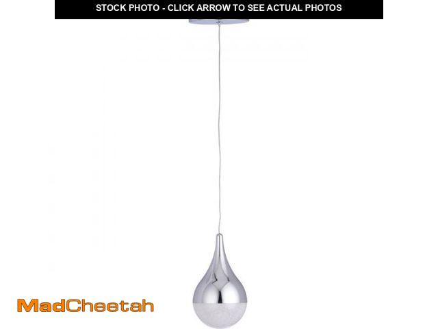 Lot 74-12141991 - Artika Glitzer Integrated LED Pendant Light Chrome - UNUSED