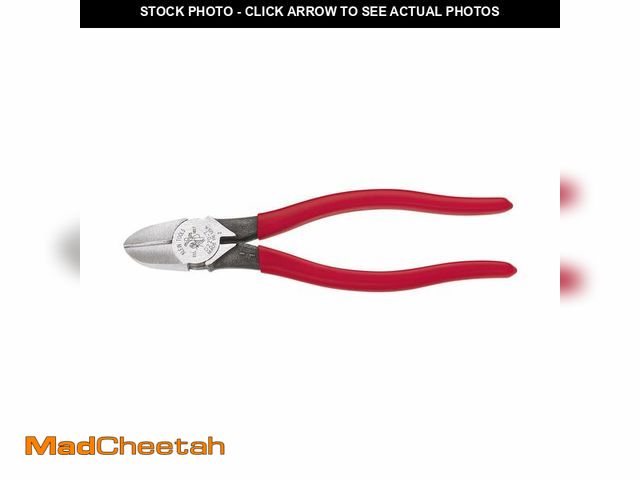 Lot 74-14336129 - Klein Tools D220-7 Pliers, Diagonal Cutting Pliers with Heavy-Duty Tapered Nose, Induction Hardened ...