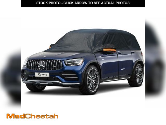 Lot 74-13583260 - Kayme Half Car Cover, Windshield Cover for Ice and Snow Top with Reflective Straps, Roof Cover Water...