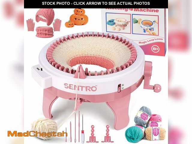 Lot 74-13948265 - BZVV SENTRO Knitting Machine, 48 Needles Smart Knitting Crochet Machine with Row Counter for Adults ...