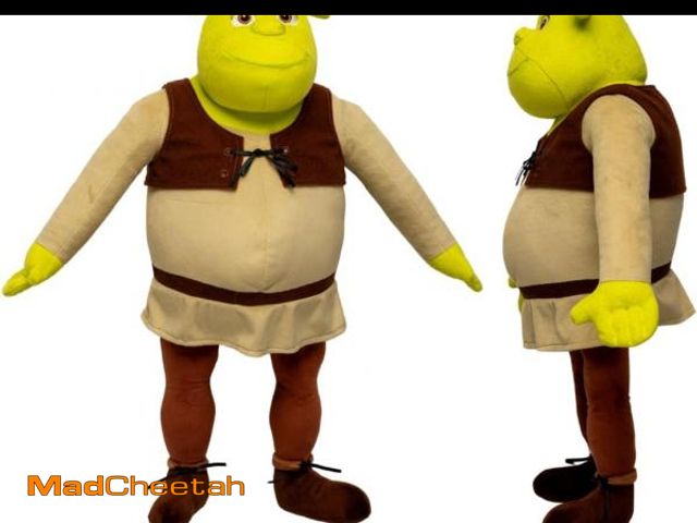 Lot 74-12324999 - Collectibles DreamWorks Shrek Bedding Super Soft Cozy Decorative Cuddle Pillow, (Officially Licensed...