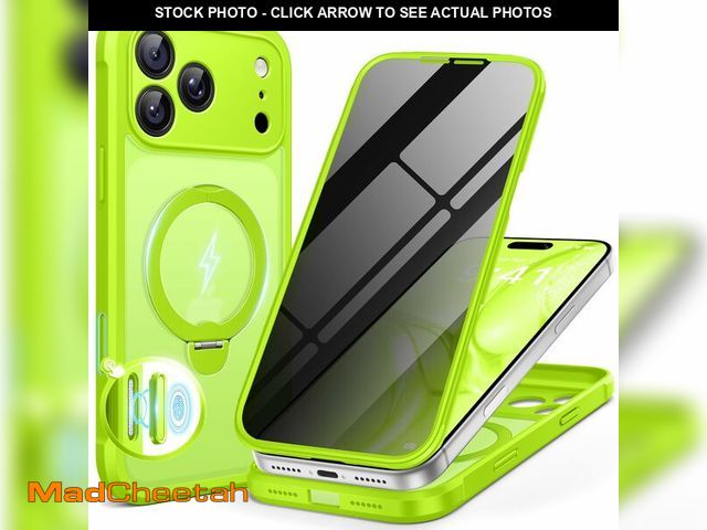 Lot 74-14265091 - BERFY for iPhone 17 Pro Case, Compatible with MagSafe, Built in Privacy Screen Protector, Shockproof...