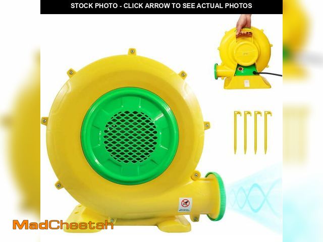 Lot 74-12686362 - XHYHWYD Bounce House Blower, 480W 0.64HP at 393 CFM, 4.2 Amps, 120V, Portable Inflatable Bubble Hous...