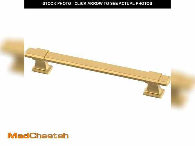 Lot 74-14267262 - Franklin Brass 5 Pack Modern Gold Adjustable Drawer Pulls Kitchen Cabinet Handles Cupboard Knobs and...