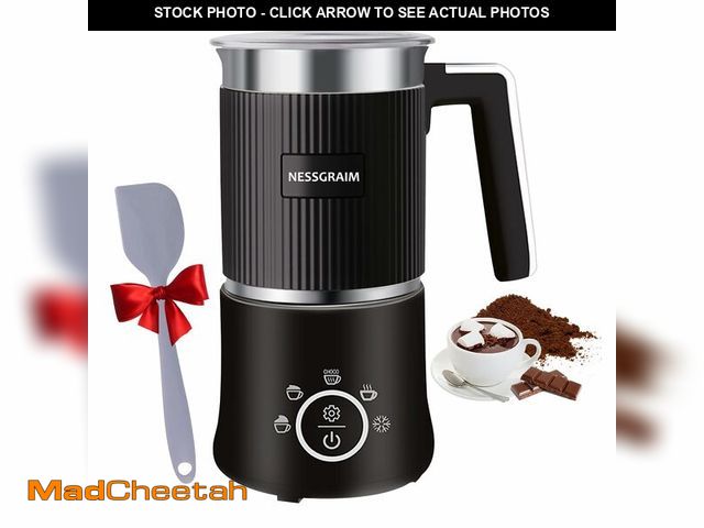 Lot 74-14150876 - NESSGRAIM 5-in-1 Electric Milk Frother, Automatic Milk Frother &amp; Steamer for Hot &amp; Cold Foam...