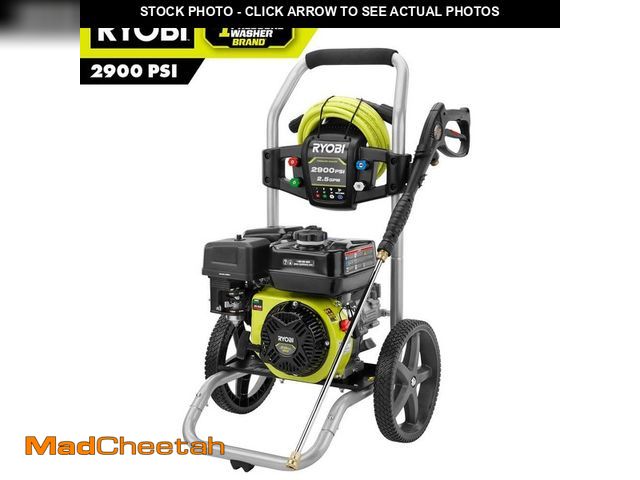 Lot 74-14279818 - (MISSING ONE) 2900 PSI 2.5 GPM Cold Water Gas Pressure Washer with 212cc Engine - USED